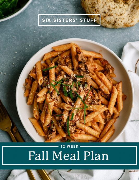 12-Week Fall Meal Plan
